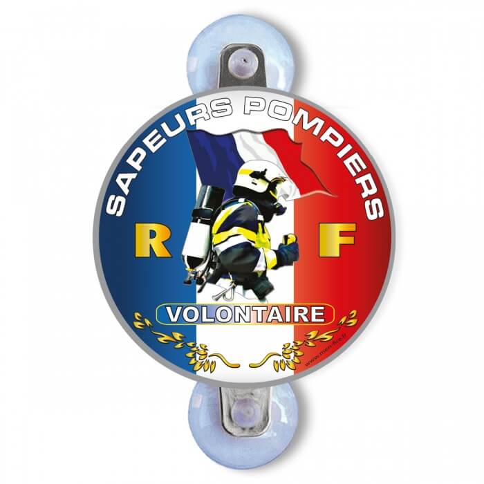 Plaque Auto Pare-Brise MF - Volontaire