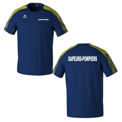 Tee Shirt Erima EVO STAR - Sapeurs-Pompiers