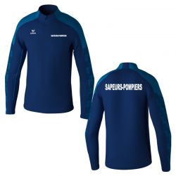 Sweat 1/4 Zip Erima EVO STAR - Sapeurs-Pompiers