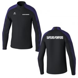 Sweat 1/4 Zip Erima EVO STAR - Sapeurs-Pompiers