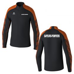 Sweat 1/4 Zip Erima EVO STAR - Sapeurs-Pompiers