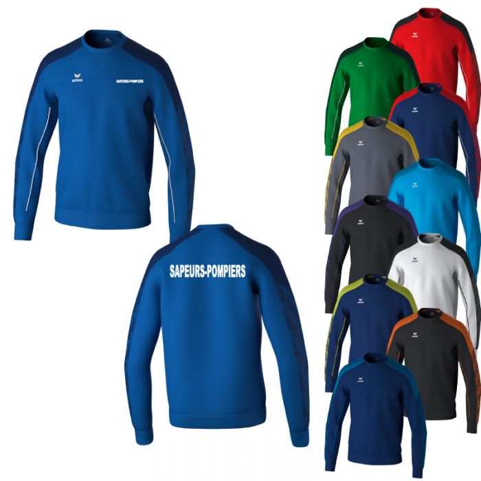 Sweat-Shirt Erima EVO STAR - Sapeurs-Pompiers