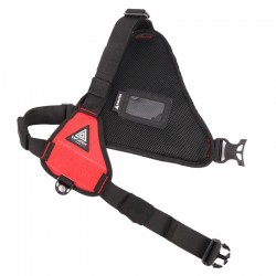 Porte-radio simple Dimatex - HOLSTER Rouge